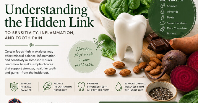 Oxalates & Oral Health